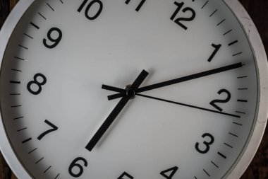 Basit duvar saatinin resmi