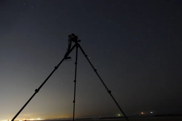 Камера Фотографування Зоряного Неба — стокове фото