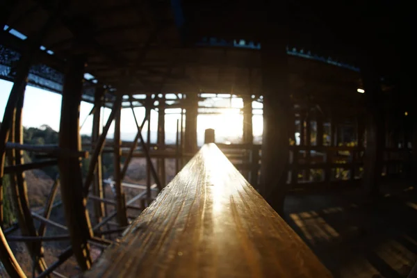 Estrutura Templo Kiyomizu Renovação — Fotografia de Stock