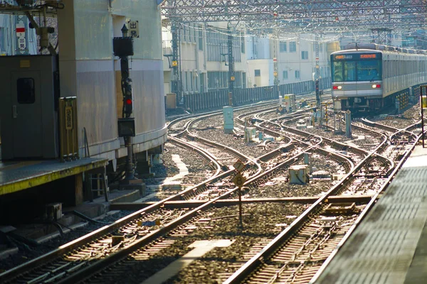 Image Train Rail — Stock Photo, Image