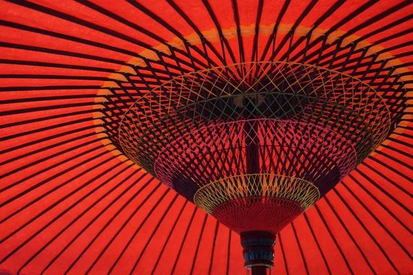 Japanese Umbrella Selective Focus — Stock Photo, Image