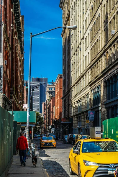 纽约曼哈顿的城市景观 — 图库照片