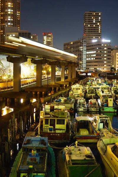 Het Schip Stad Monorail — Stockfoto