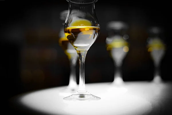 Elegante Immagine Bicchiere Vino — Foto Stock