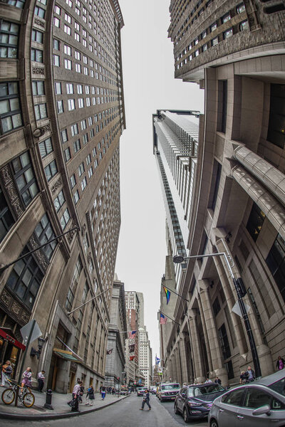 Streets of New York Wall Street