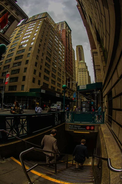 Streets New York Wall Street — ストック写真