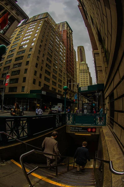 Strade New York Wall Street — Foto Stock