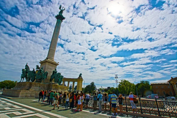 Ungarisches Gründungsdenkmal — Stockfoto