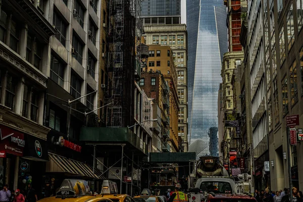 Streets New York Lower Manhattan — Stock Photo, Image