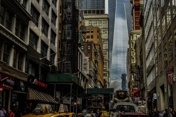 Streets of New York Lower Manhattan
