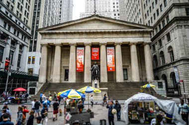 New York Wall Street 'in sokakları