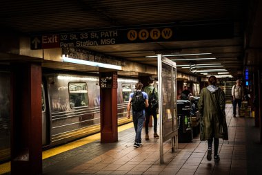 New York metro görüntüsü
