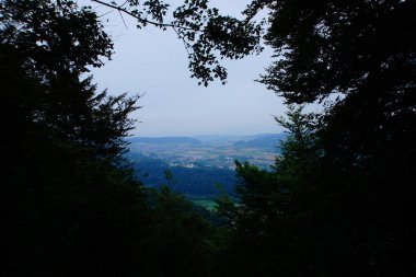 Zürih, İsviçre Şehir Manzarası