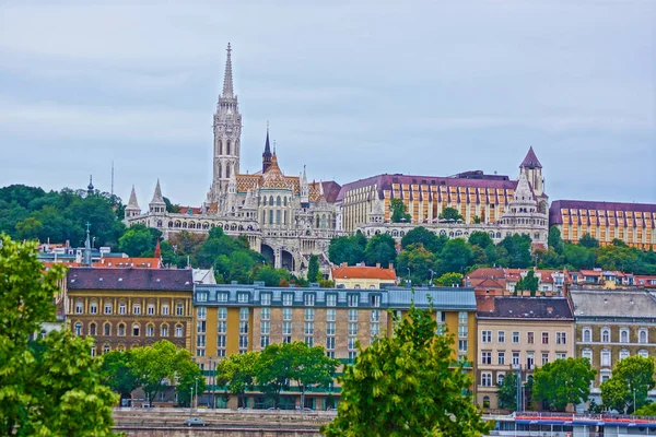 Rybacy Fortu Można Zobaczyć Krajobraz Węgry — Zdjęcie stockowe