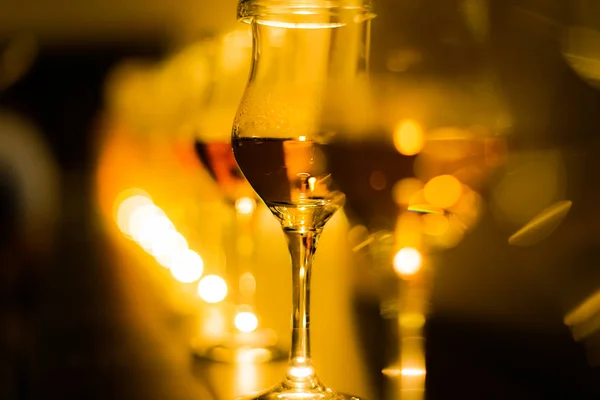 Stijlvol Wijnglas Afbeelding Van — Stockfoto