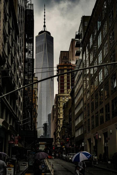 Streets New York Lower Manhattan — Stock Photo, Image