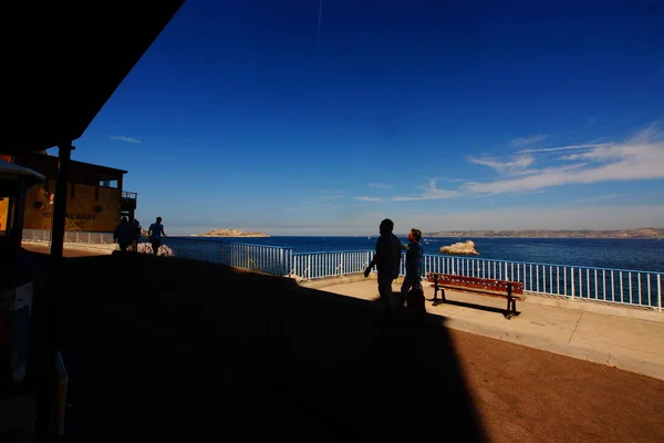 Straten Van Marseille Frankrijk — Stockfoto