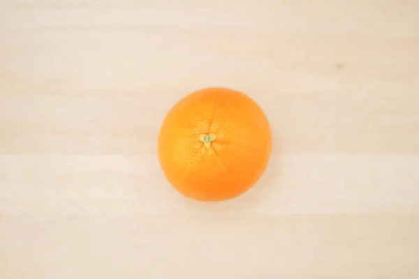 Pomeranč Obrázku Který Byl Umístěn Stole — Stock fotografie