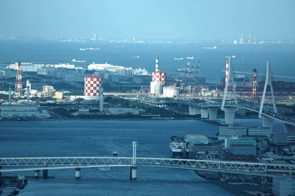 Vista Landmark Tower Keihin Região — Fotografia de Stock