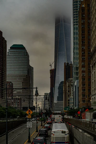 New York sokakları Aşağı Manhattan