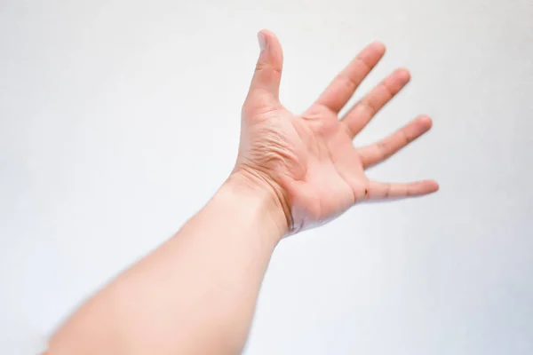 Homens Das Mãos Imagem — Fotografia de Stock