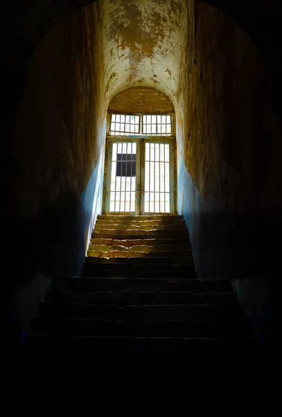 Internal Spain Sant Ferran Castle — Stock Photo, Image