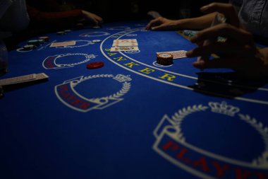 Casino Poker image (Texas Holdem) clipart