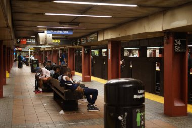 New York metro görüntüsü