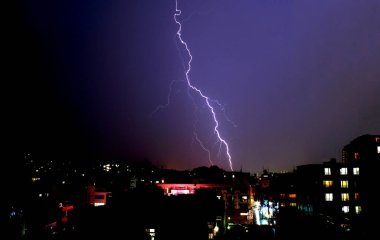 Tokyo Chofu 'sunda yıldırım.