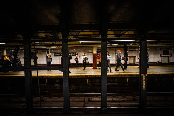 Beeld Van Metro Van New York — Stockfoto