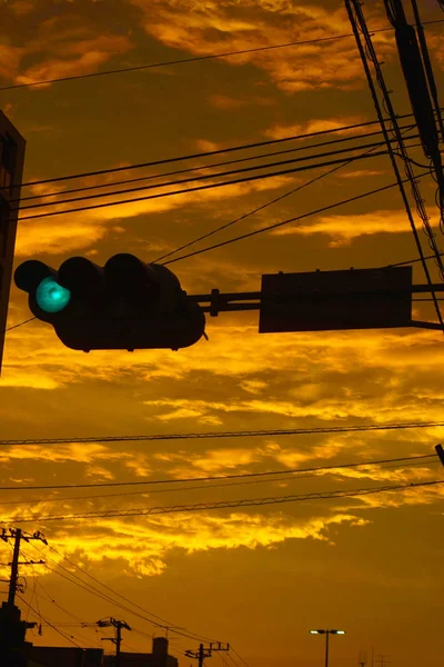 Céu Noturno Yokohama — Fotografia de Stock