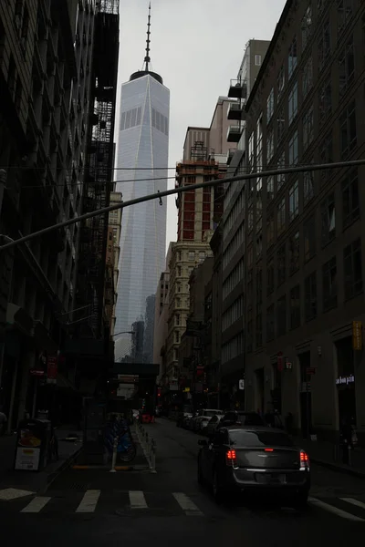 Ulice Nowego Jorku Dolny Manhattan — Zdjęcie stockowe