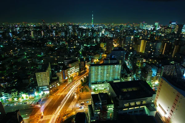 Sky Tree Och Tokyo Stadsbild — Stockfoto