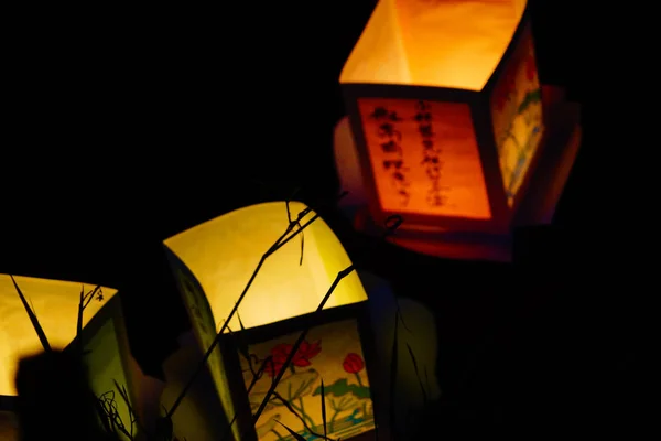 Фестиваль Фонарей Японии — стоковое фото
