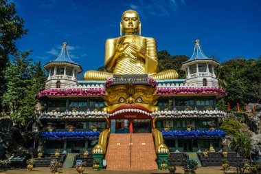 Golden Temple of Sri Lanka, Dambulla (World Heritage Site) clipart