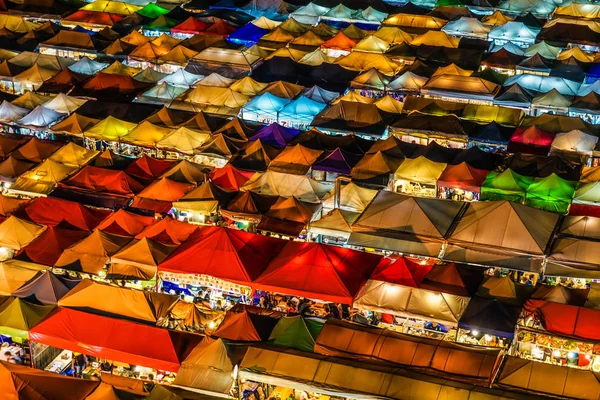 Talat Lot Phi Ratchada Νυχτερινή Αγορά Της Ταϊλάνδης Μπανγκόκ — Φωτογραφία Αρχείου