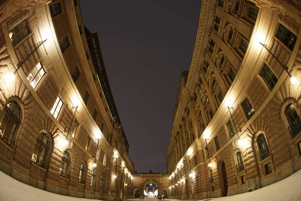 Sweden Stockholm City Night View — Stock Photo, Image