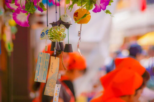 Été Carillons Éoliens Culture Japonaise — Photo