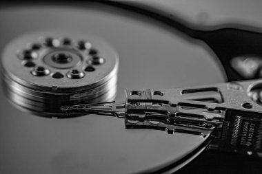 Çürümüş sabit disk sürücüsünün resmi