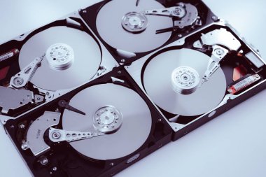 Çürümüş sabit disk sürücüsünün resmi