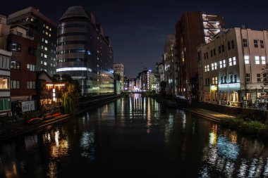 Chuo-ku, Tokyo 'nun gökdelenlerinin resmi