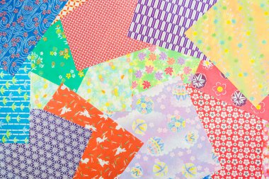 Çivili Japon kağıdından Origami