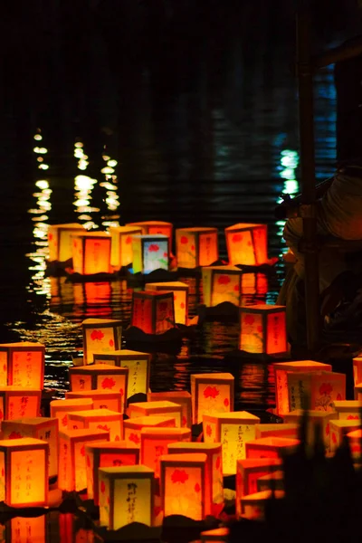 Toronagashi Lanternas Chofu Tóquio — Fotografia de Stock