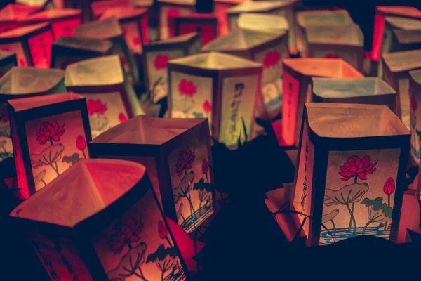 Toronagashi Linternas Chofu Tokio — Foto de Stock