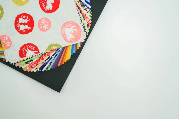 Origami Dubbat Japanskt Papper — Stockfoto