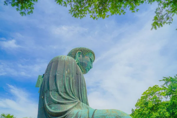 Obraz Kamakura Sala Wielkiej Buddy Kotokuin — Zdjęcie stockowe
