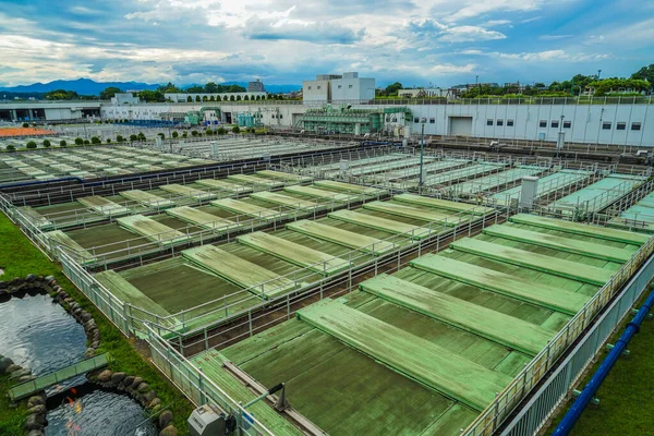 Tama River Upstream Water Reclamation Center Tokyo Bureau Sewerage — Foto Stock