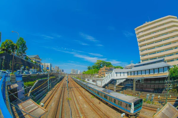 Yokohama Stasyonu Giden Hat Grubu — Stok fotoğraf