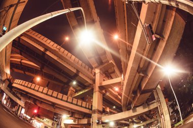 Hakozaki kavşağı gece görüşü