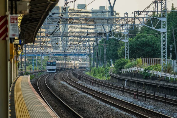 Yokohama Hodogaya Stasyonu Shonan Shinjuku Hattı — Stok fotoğraf